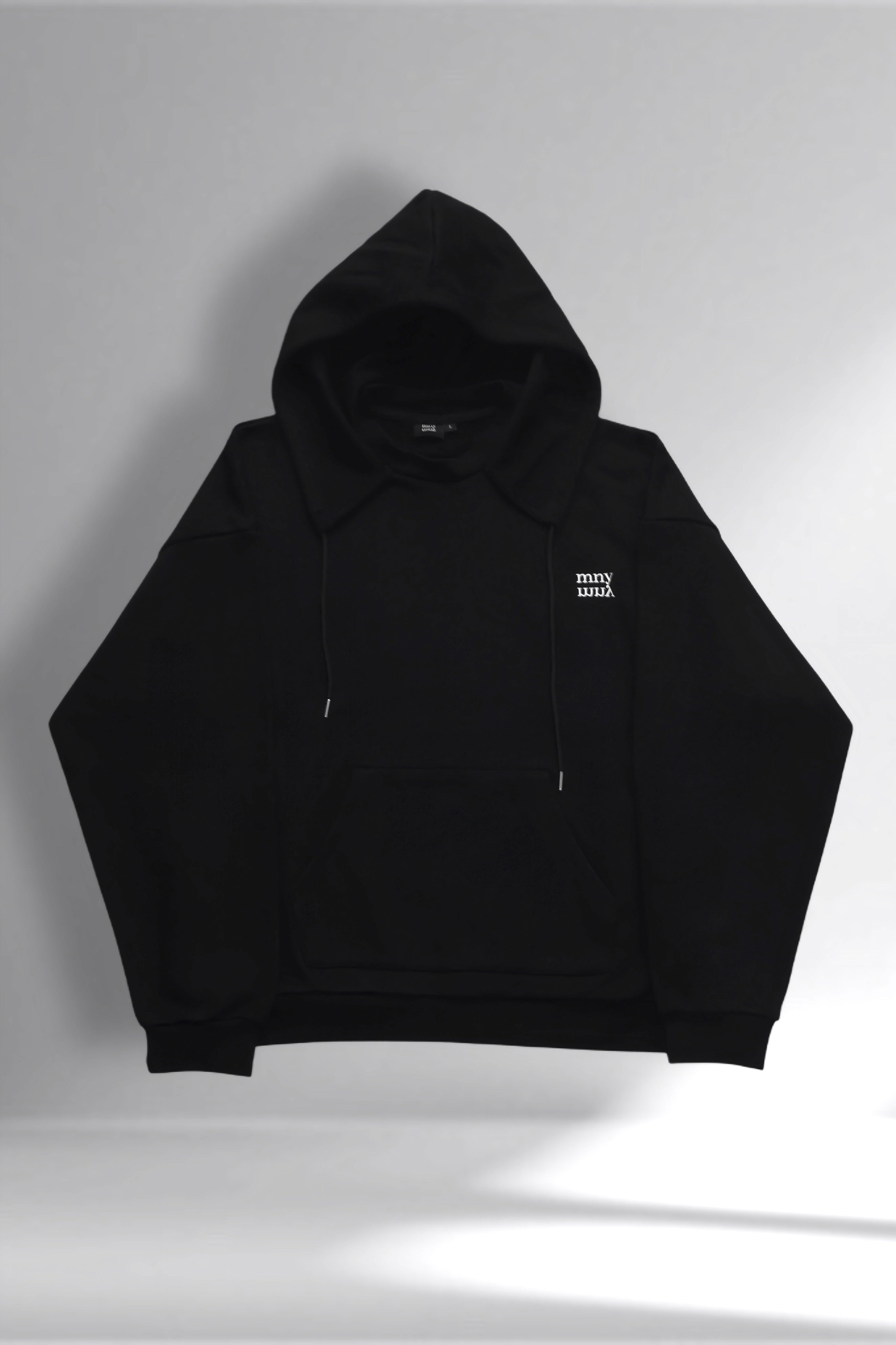 Double MNY Hoodie Black