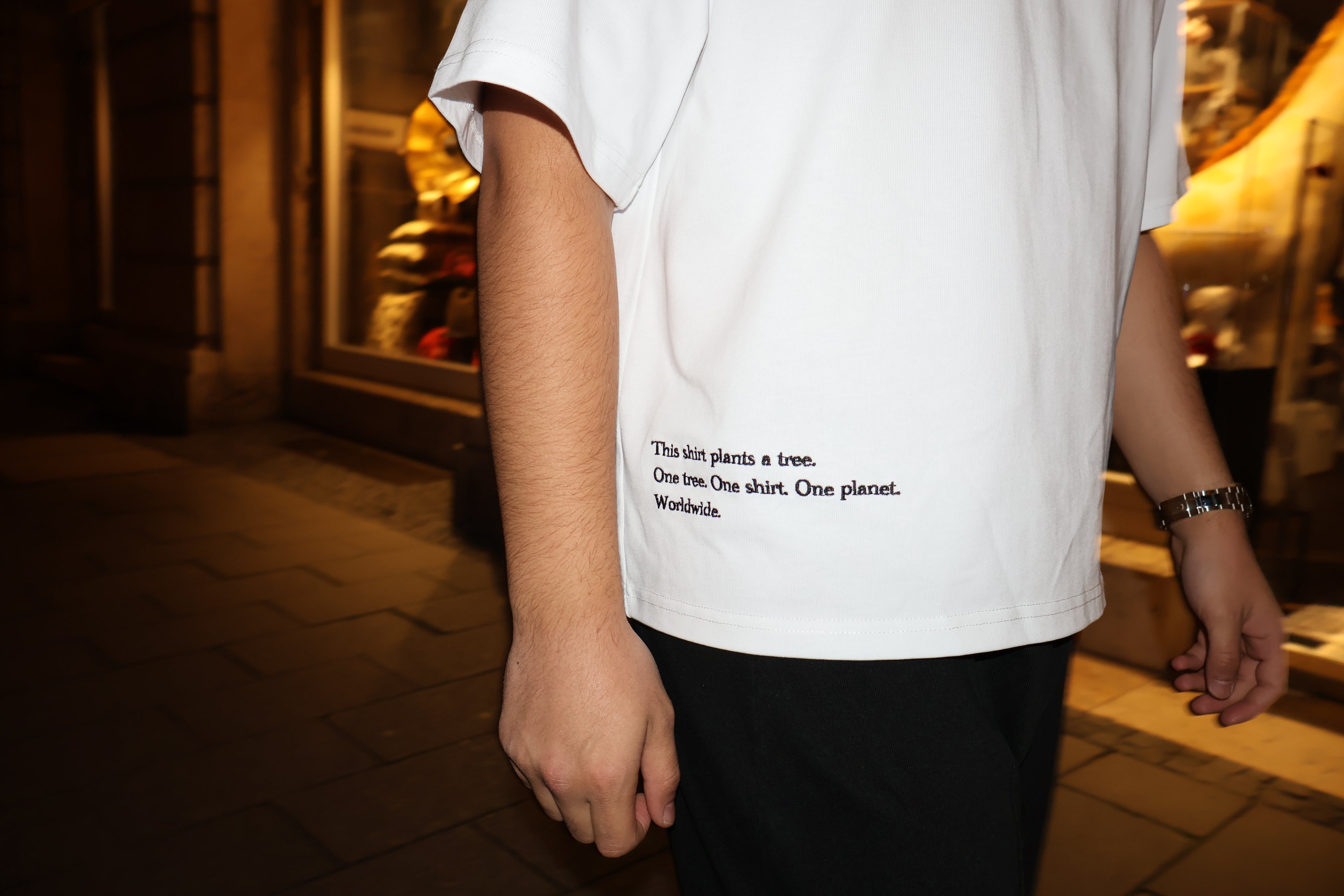 MNY Tee Oversized White