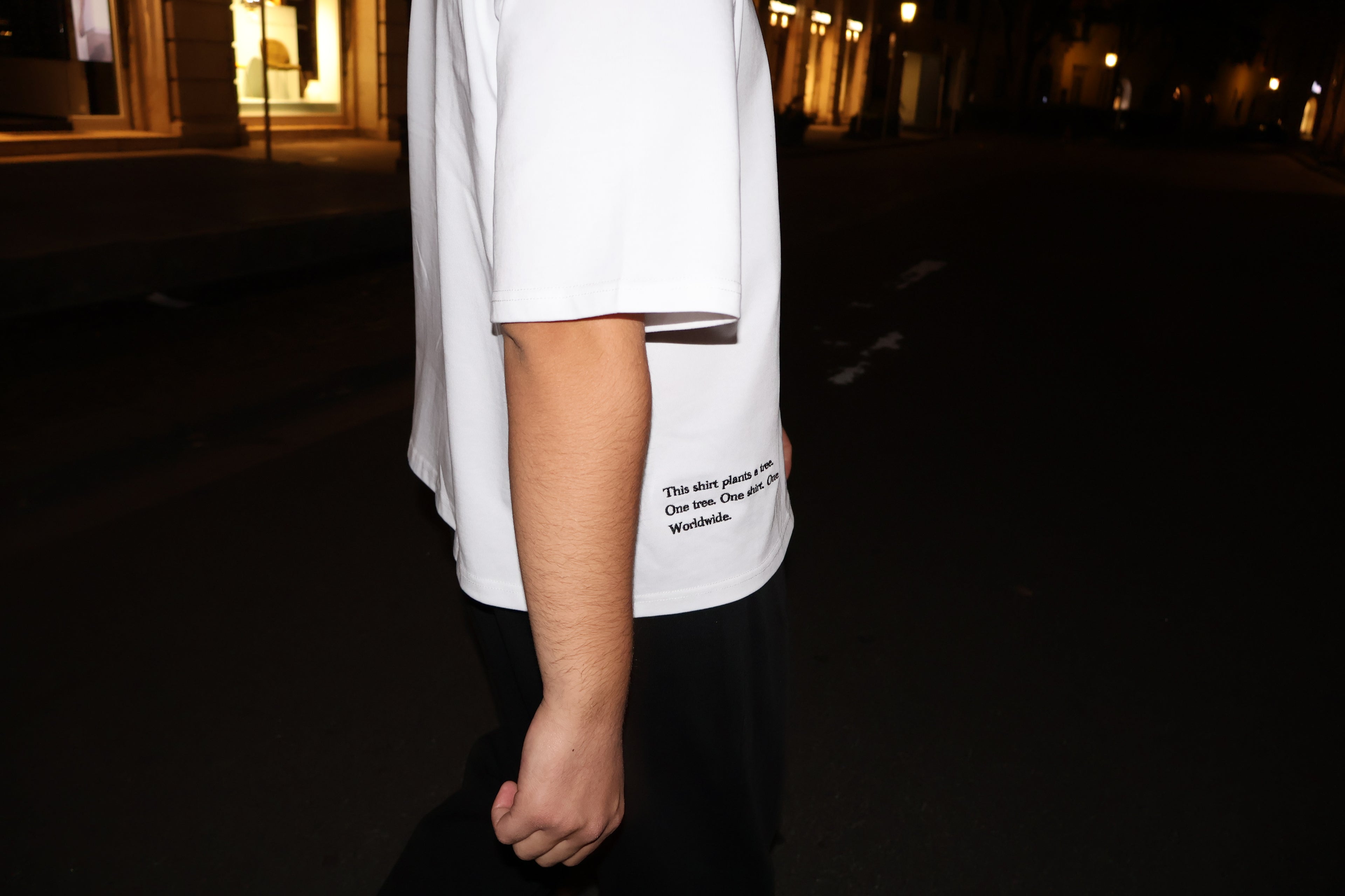 MNY Tee Oversized White