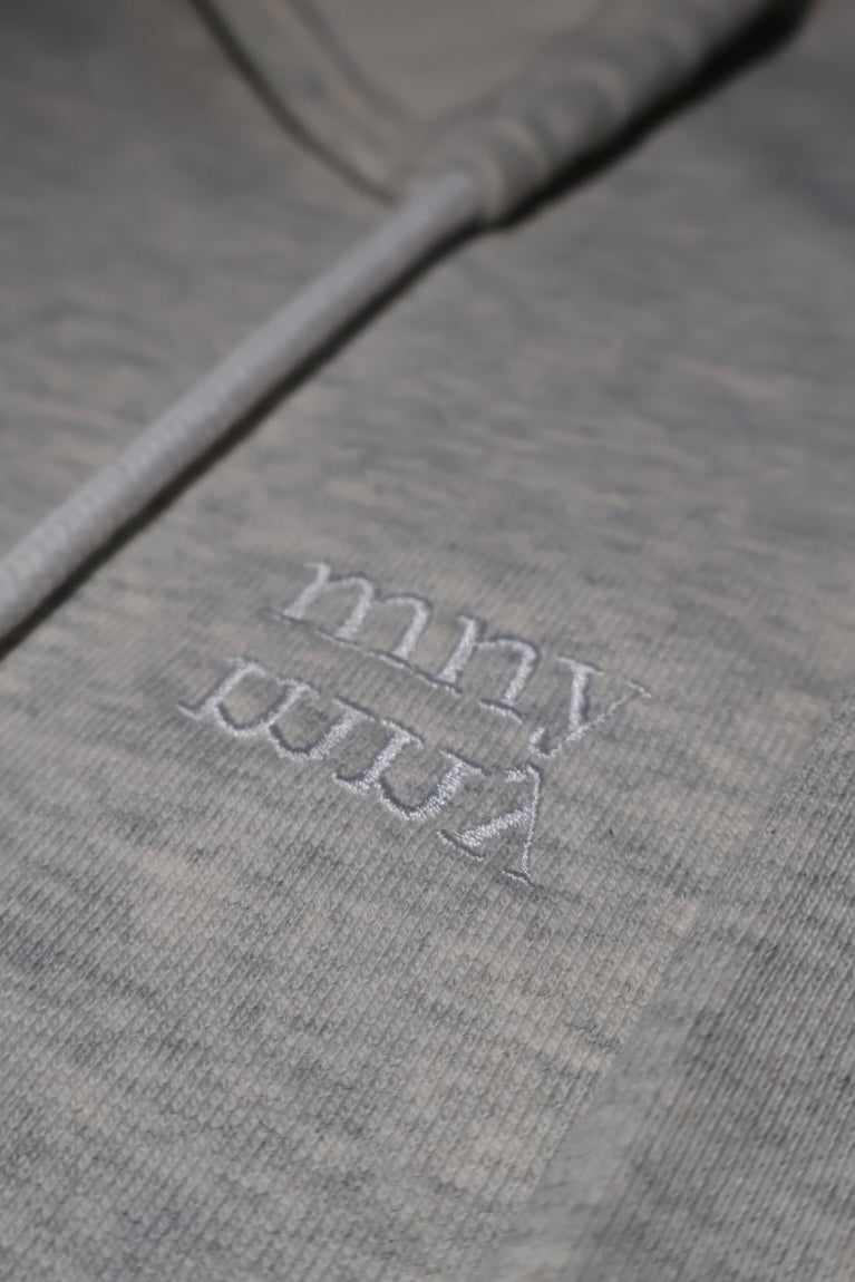 Double MNY Hoodie grey